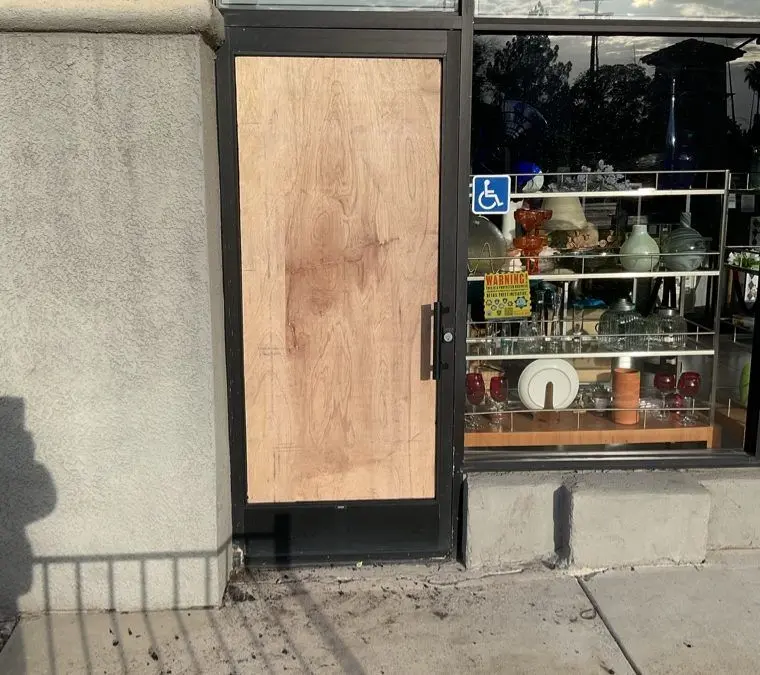 Clear Laminated Glass Installation for The Assistance League
