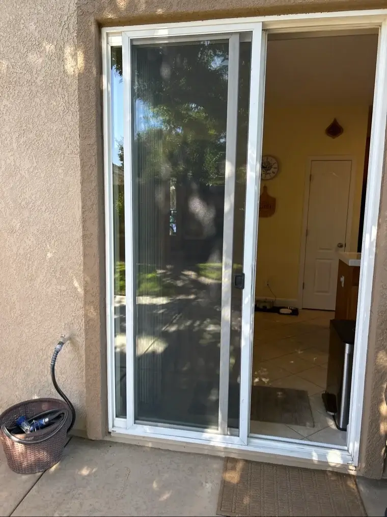 New window screen installed for a West Sacramento home
