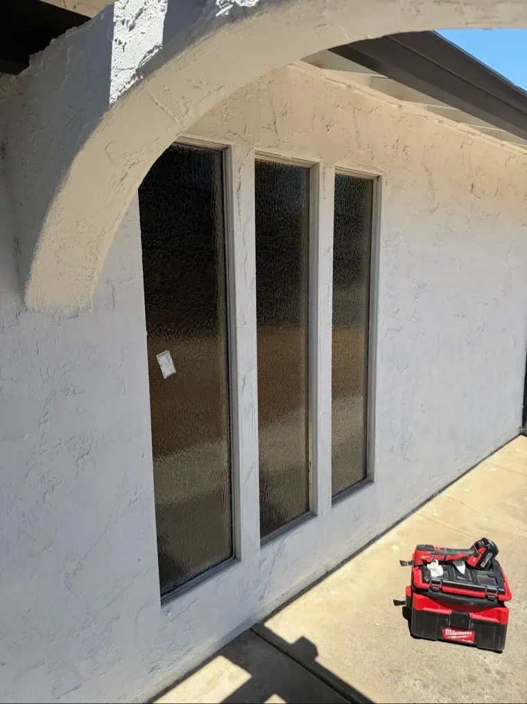 Privacy Obscured Glass for Garage Windows