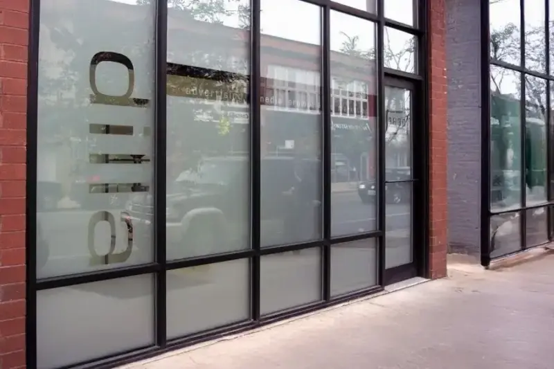 Frosted/Tinted Commercial Glass