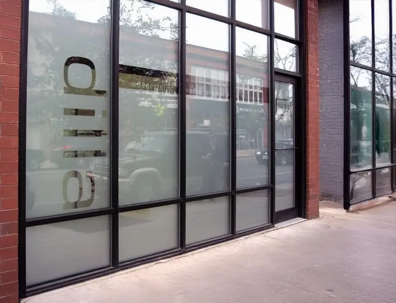 Frosted/Tinted Commercial Glass