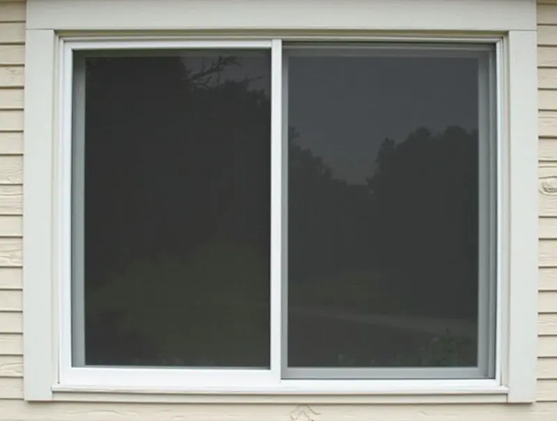 Bedroom window screen repair and replacement