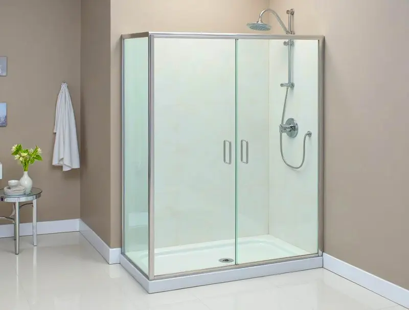 shower glass door options