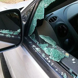 tempered glass car window