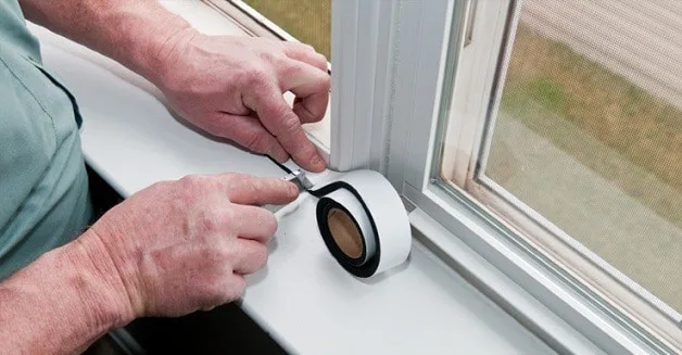 how to insulate windows from cold air