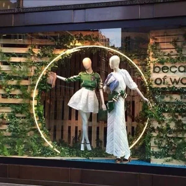 commercial window display ideas