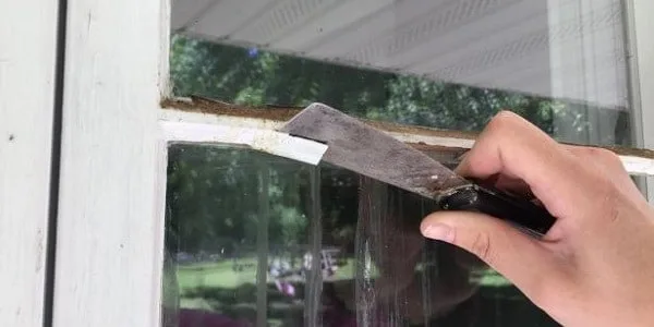 how to stain wood windows