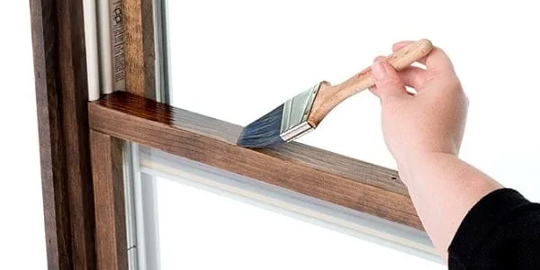 refinishing wood windows