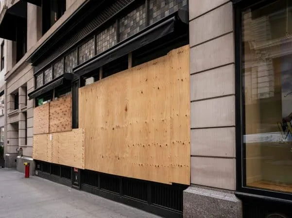 protect storefront windows